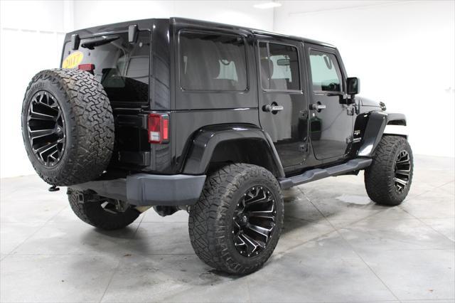 used 2017 Jeep Wrangler Unlimited car, priced at $23,698