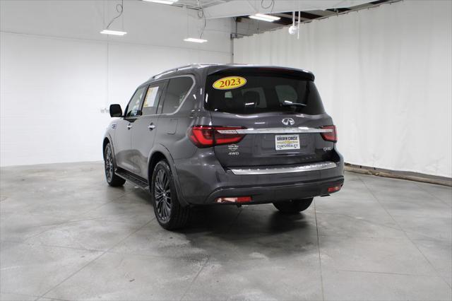 used 2023 INFINITI QX80 car, priced at $53,801