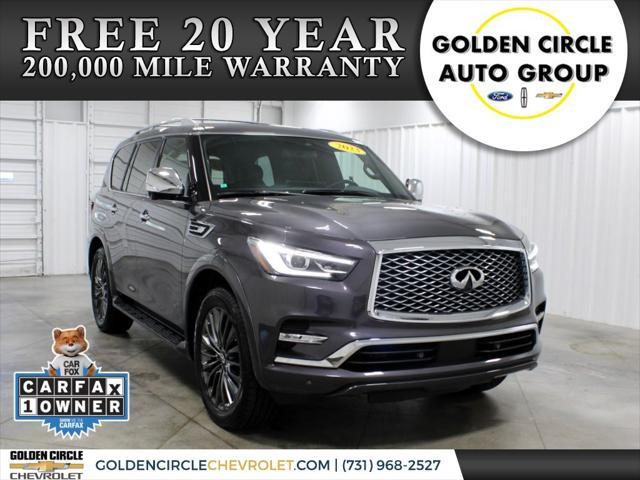 used 2023 INFINITI QX80 car, priced at $53,801