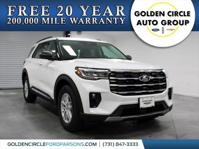 new 2025 Ford Explorer car, priced at $42,185