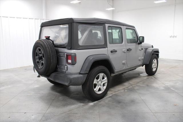 used 2021 Jeep Wrangler Unlimited car, priced at $25,848