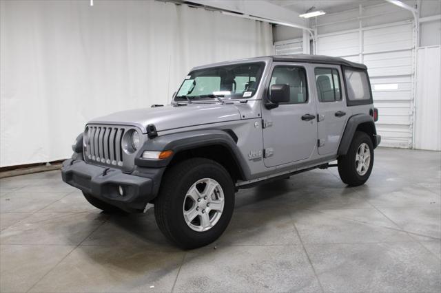 used 2021 Jeep Wrangler Unlimited car, priced at $25,848