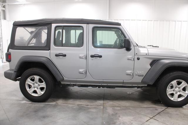 used 2021 Jeep Wrangler Unlimited car, priced at $25,848