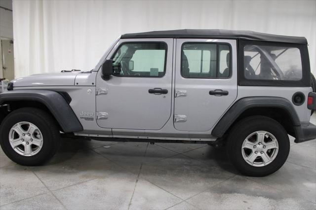 used 2021 Jeep Wrangler Unlimited car, priced at $25,848