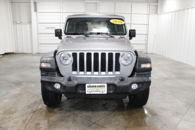 used 2018 Jeep Wrangler Unlimited car, priced at $22,761