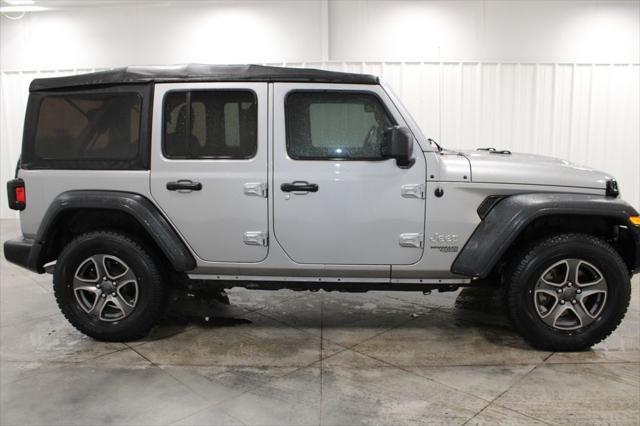 used 2018 Jeep Wrangler Unlimited car, priced at $22,761