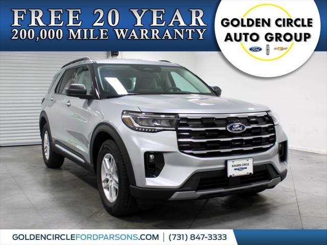 new 2025 Ford Explorer car, priced at $41,422