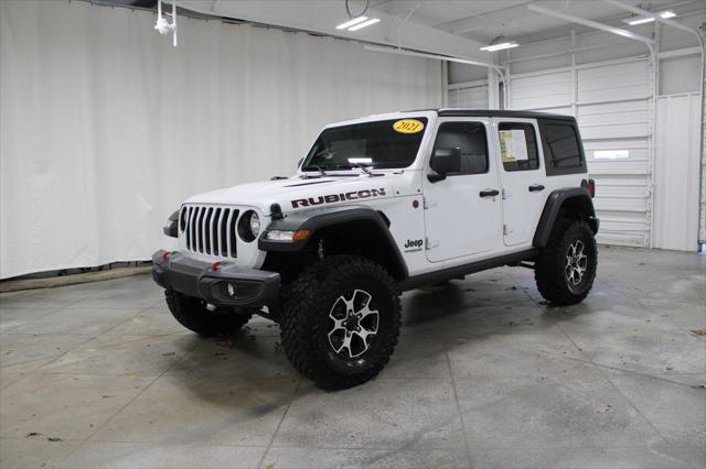 used 2021 Jeep Wrangler Unlimited car, priced at $37,931