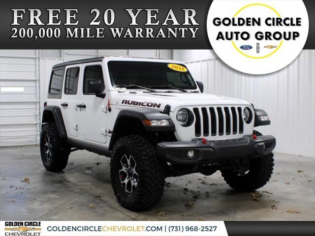 used 2021 Jeep Wrangler Unlimited car, priced at $37,931