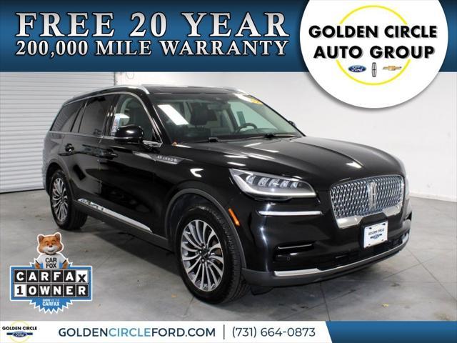 used 2022 Lincoln Aviator car, priced at $42,863