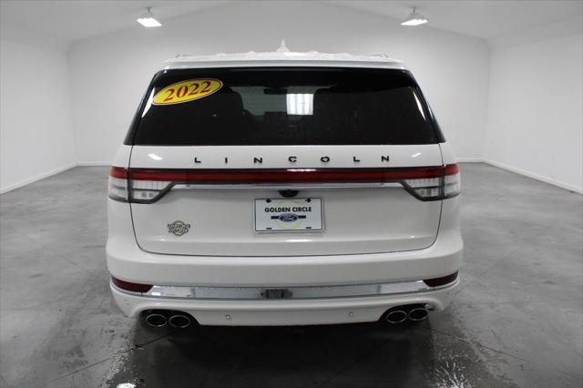 used 2022 Lincoln Aviator car, priced at $53,973