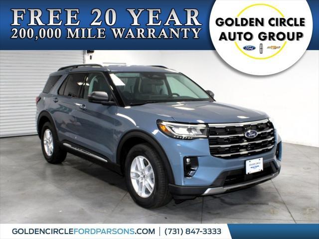 new 2025 Ford Explorer car, priced at $41,974