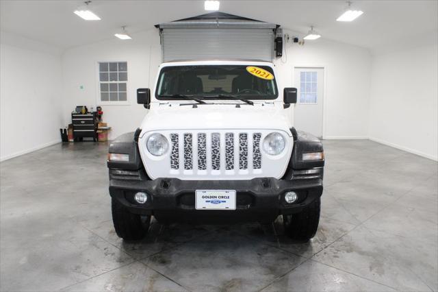 used 2021 Jeep Wrangler Unlimited car, priced at $26,851