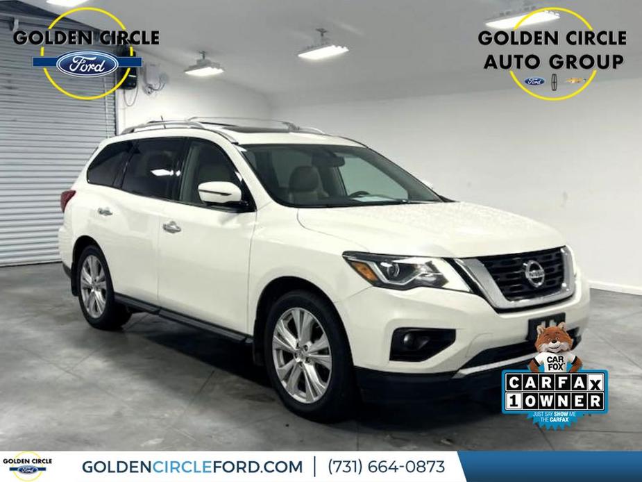 used 2018 Nissan Pathfinder car, priced at $16,229