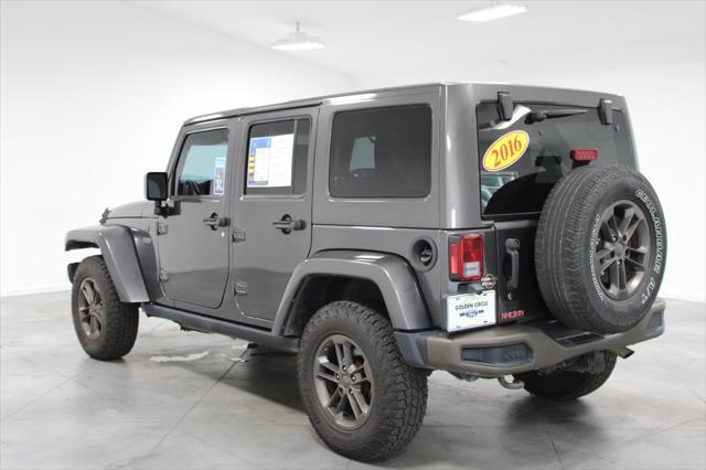 used 2016 Jeep Wrangler Unlimited car, priced at $16,278