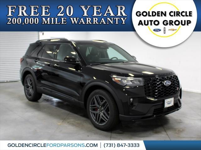 new 2025 Ford Explorer car, priced at $57,718