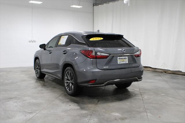 used 2022 Lexus RX 450h car, priced at $44,358