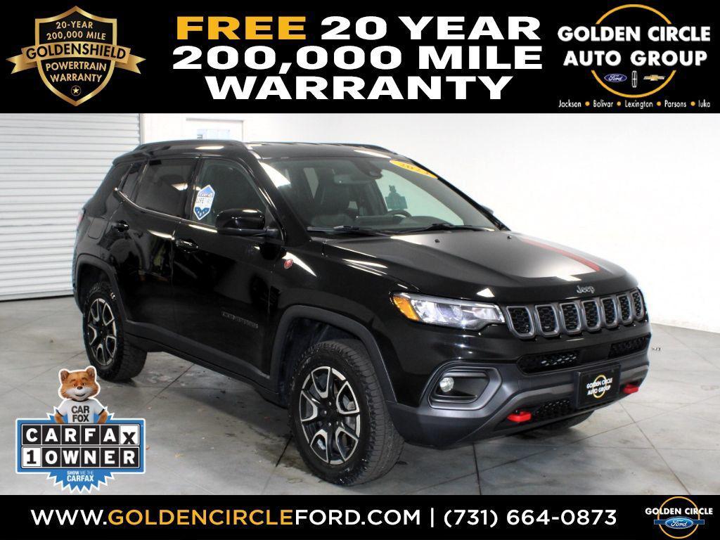 used 2024 Jeep Compass car, priced at $23,000