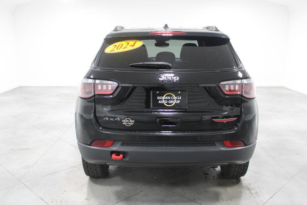 used 2024 Jeep Compass car, priced at $23,000