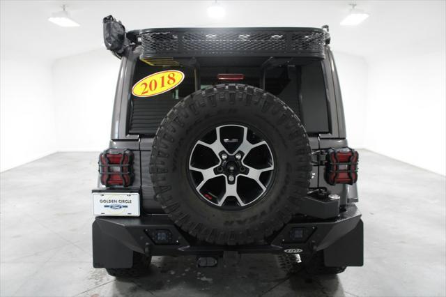 used 2018 Jeep Wrangler Unlimited car, priced at $39,696