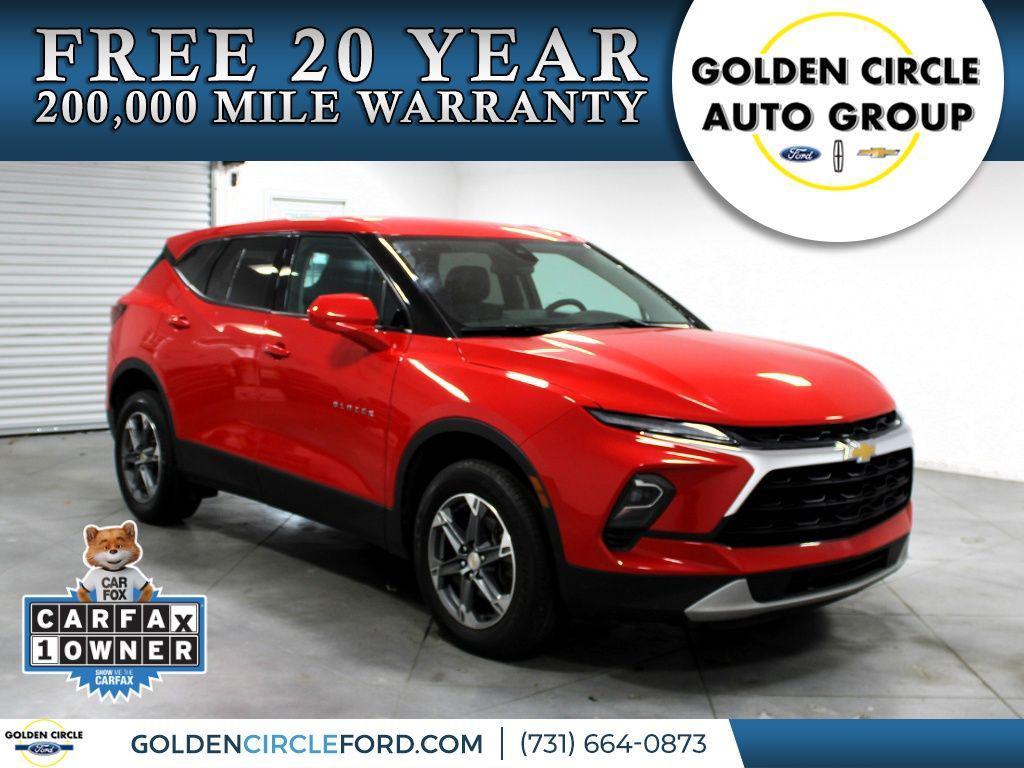 used 2024 Chevrolet Blazer car, priced at $25,578