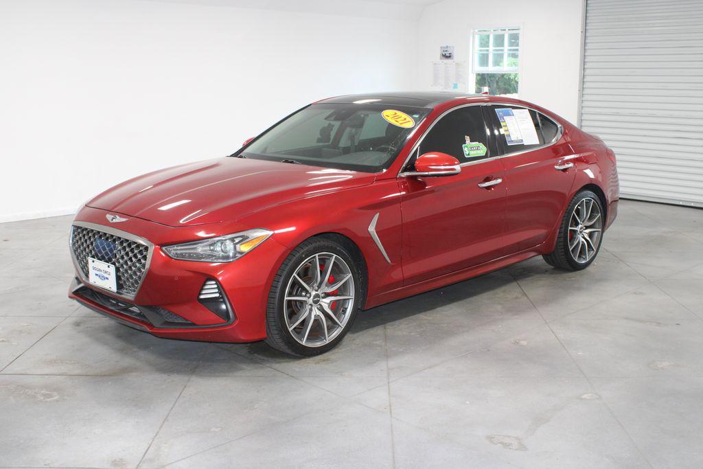 used 2021 Genesis G70 car, priced at $28,000