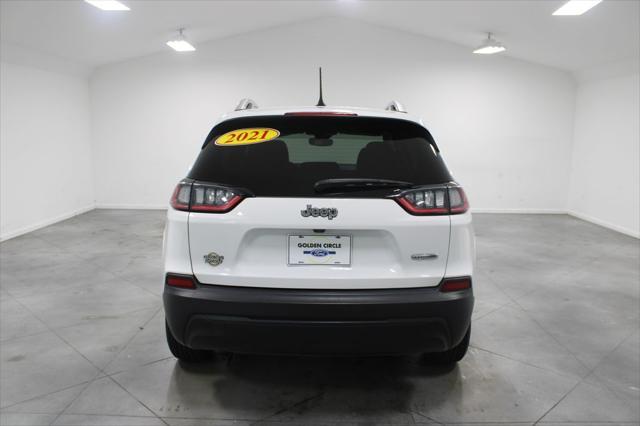used 2021 Jeep Cherokee car, priced at $16,198