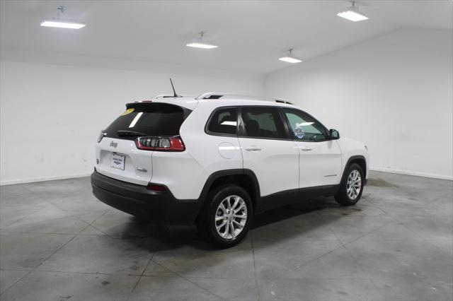 used 2021 Jeep Cherokee car, priced at $16,198