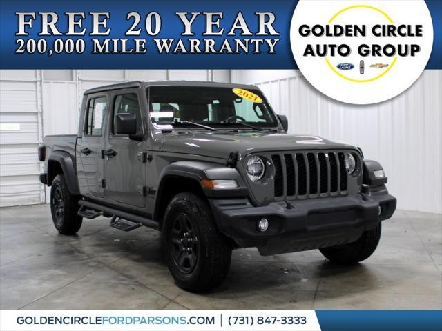 used 2021 Jeep Gladiator car, priced at $32,909