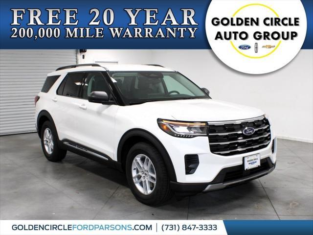 new 2025 Ford Explorer car, priced at $39,722