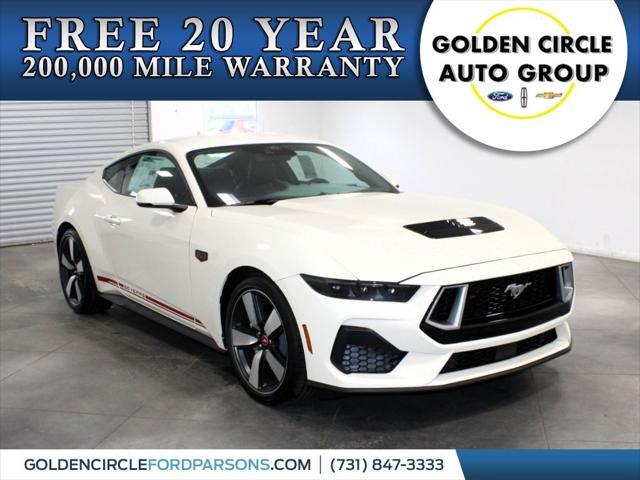 new 2025 Ford Mustang car, priced at $58,558