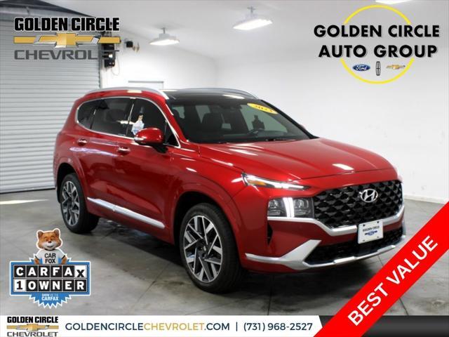 used 2023 Hyundai Santa Fe car, priced at $23,588