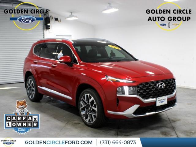used 2023 Hyundai Santa Fe car, priced at $25,000