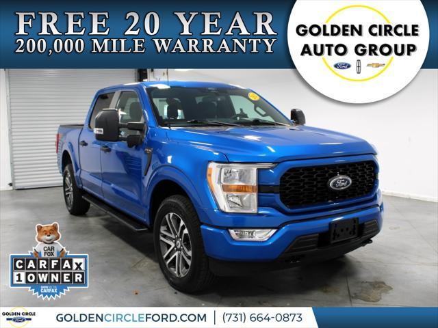 used 2021 Ford F-150 car, priced at $34,091