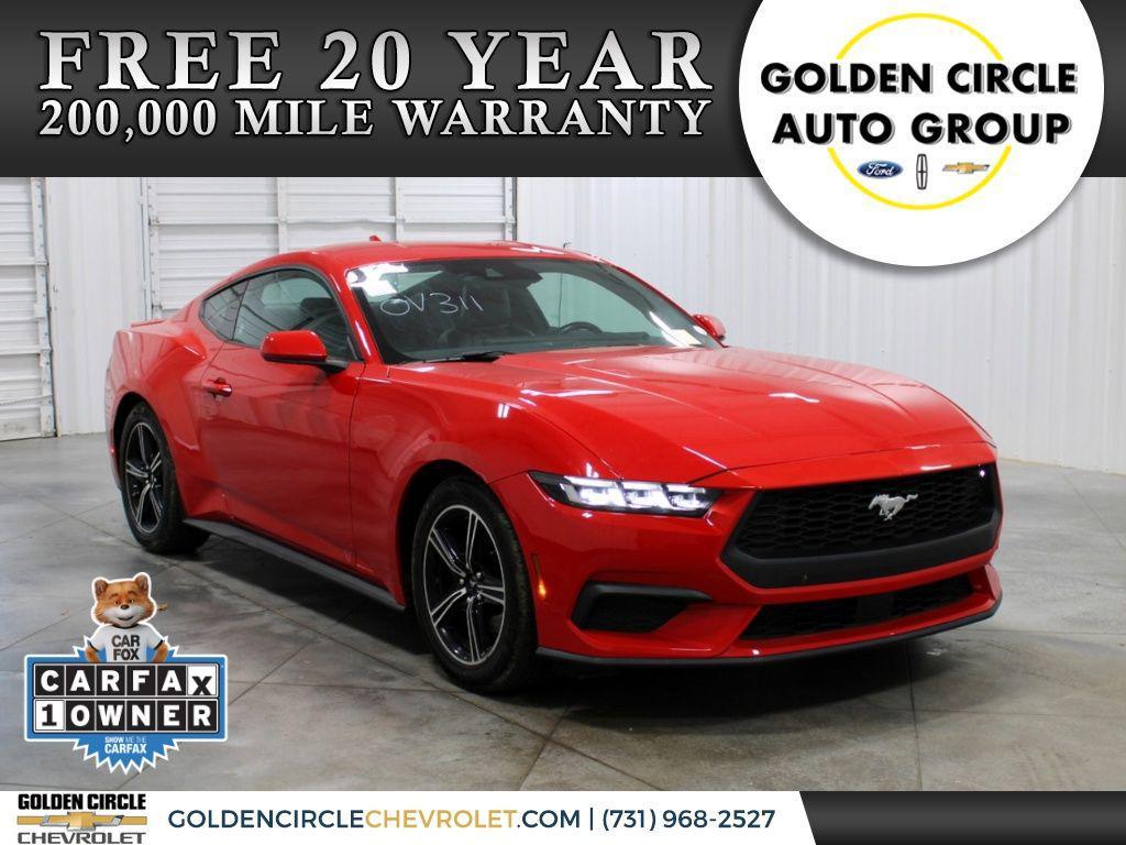 used 2024 Ford Mustang car, priced at $30,198