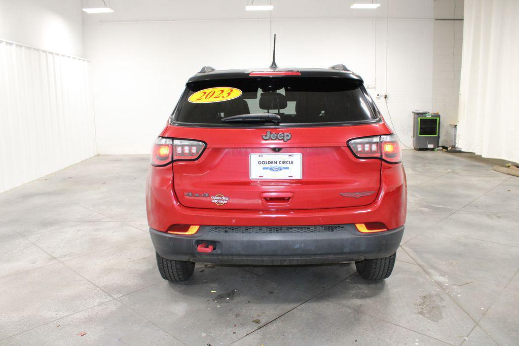 used 2023 Jeep Compass car, priced at $21,338