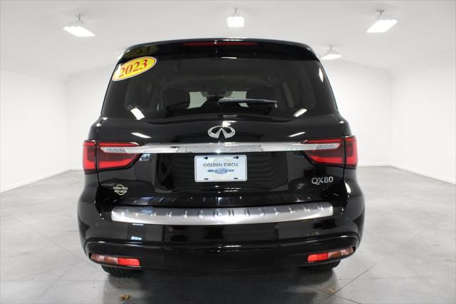 used 2023 INFINITI QX80 car, priced at $49,375