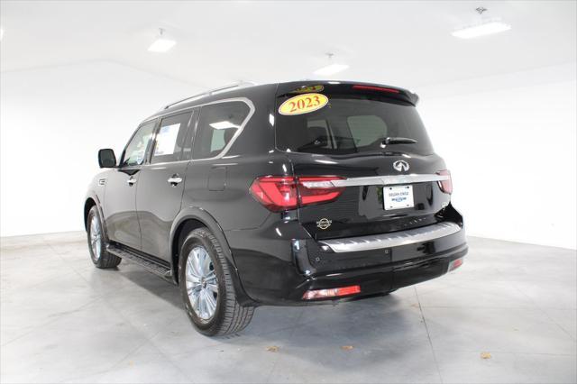 used 2023 INFINITI QX80 car, priced at $49,375