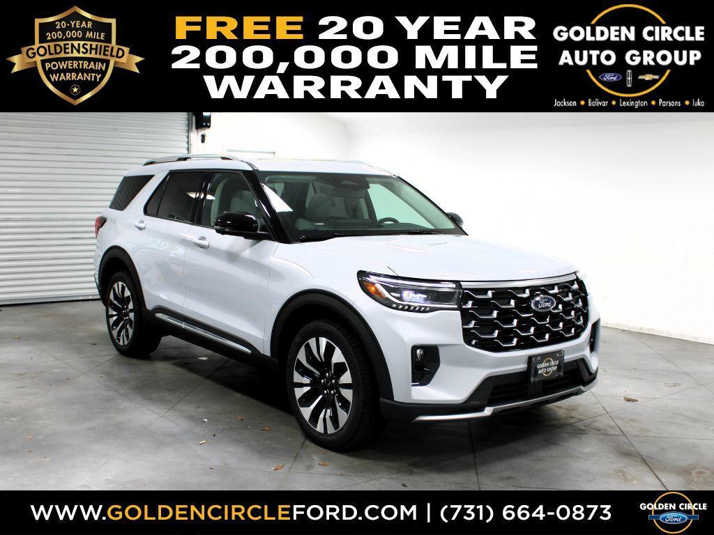 new 2025 Ford Explorer car, priced at $55,198