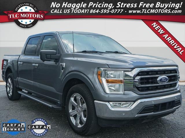 used 2021 Ford F-150 car, priced at $27,500