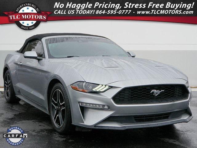 used 2021 Ford Mustang car, priced at $22,500