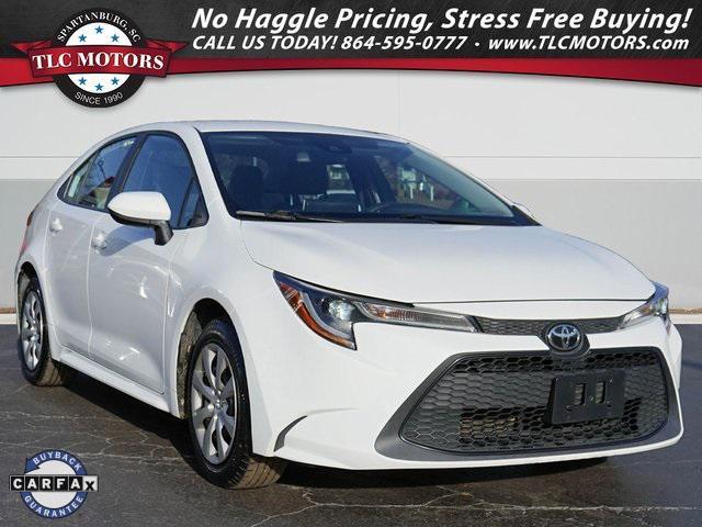 used 2021 Toyota Corolla car, priced at $16,500