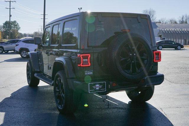 used 2021 Jeep Wrangler Unlimited 4xe car, priced at $33,500