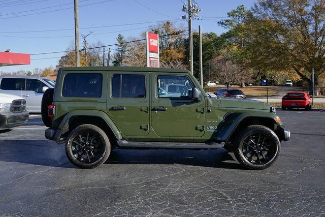 used 2021 Jeep Wrangler Unlimited 4xe car, priced at $33,500