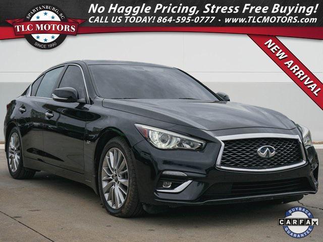 used 2020 INFINITI Q50 car, priced at $19,500