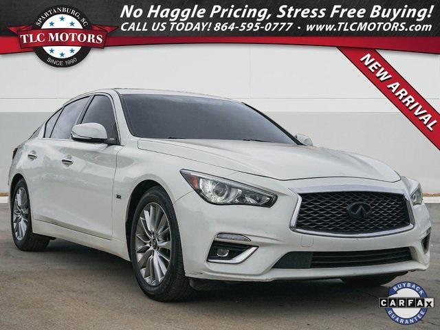 used 2020 INFINITI Q50 car, priced at $16,500