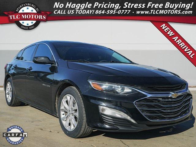 used 2021 Chevrolet Malibu car, priced at $15,000