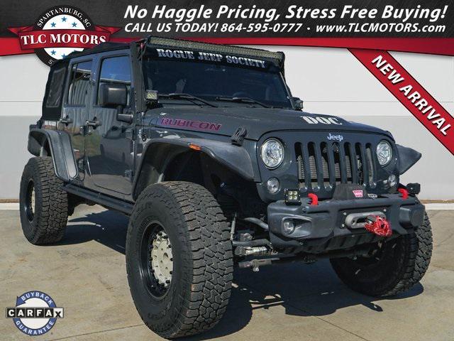 used 2017 Jeep Wrangler Unlimited car, priced at $25,000