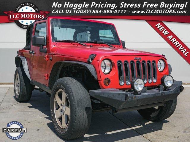 used 2010 Jeep Wrangler car, priced at $11,000