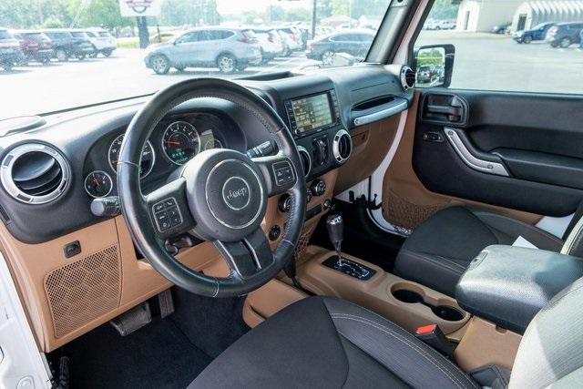 used 2015 Jeep Wrangler Unlimited car, priced at $18,000